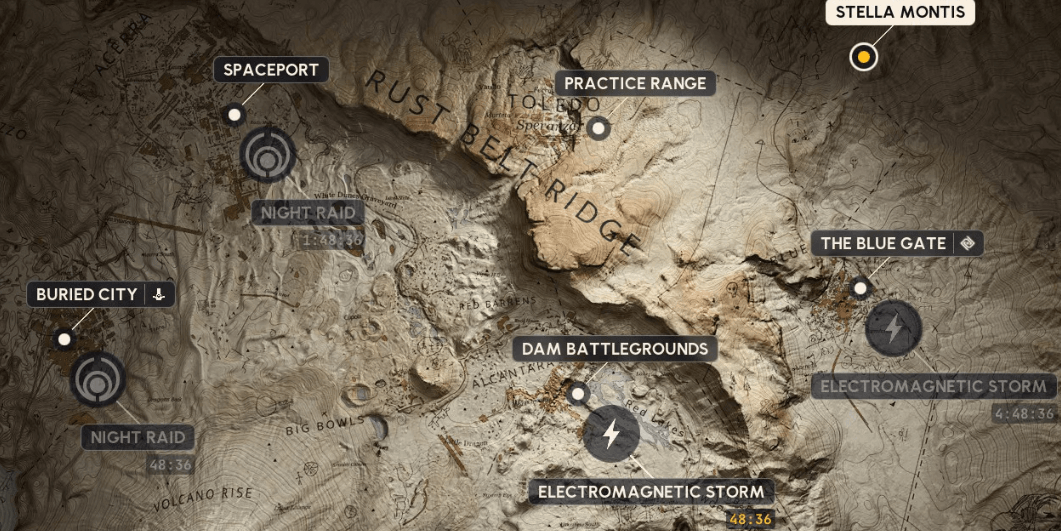 ARC Raiders maps ARC Raiders maps